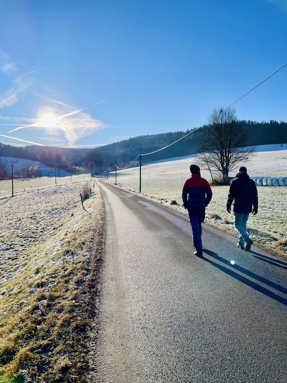 Winterwanderung durch das Erzgebirge
